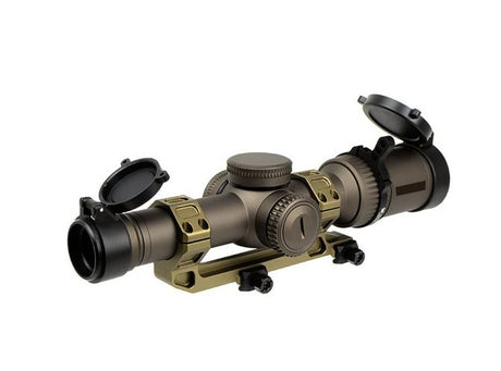 FMA Arrow Optics 1-6x24 RAZOR HD GenII-E Type Rifle Scope Mount Set Desert Colour Hard Case Included