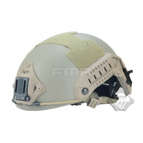 FMA Fast Helmet (Carbon Fibre Version) M/L - Dark Earth-FMA Tactical Gear-Socom Tactical Airsoft