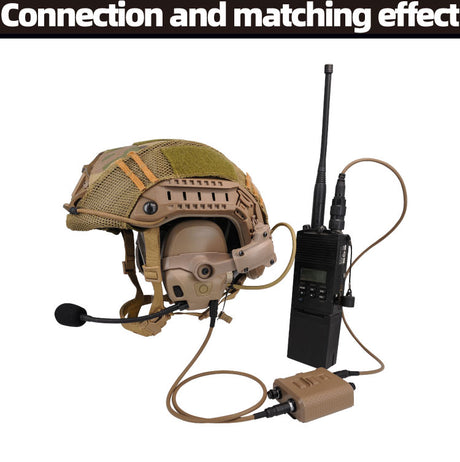 FMA FCS AMP Tactical Headset-FMA Tactical Gear-Socom Tactical Airsoft