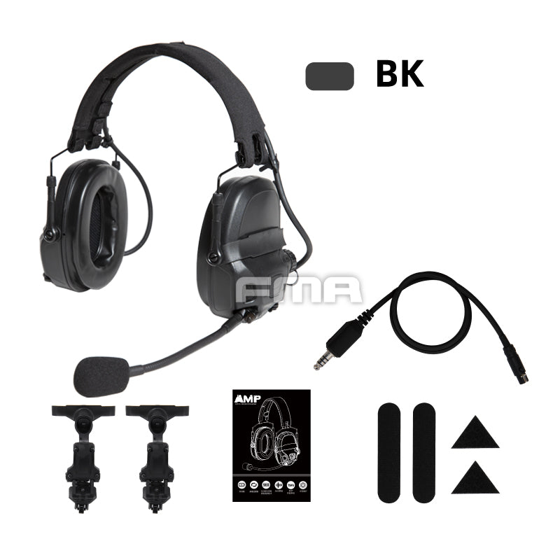 FMA FCS AMP Tactical Headset-FMA Tactical Gear-Socom Tactical Airsoft