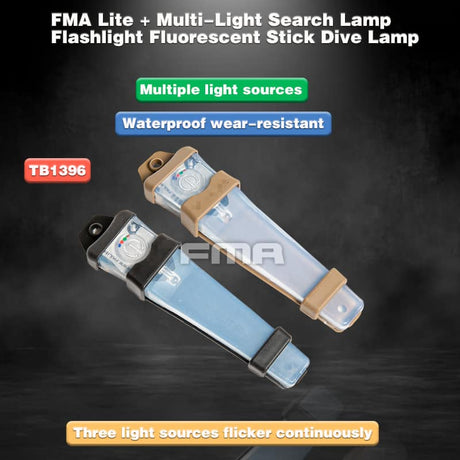 FMA FXUKV Safety Lite With Multicolour Modes-FMA Tactical Gear-Socom Tactical Airsoft
