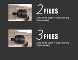 FMA MAWL-C+ Weapon Light (Nylon Version) Black / Dark Earth-FMA Tactical Gear-Socom Tactical Airsoft