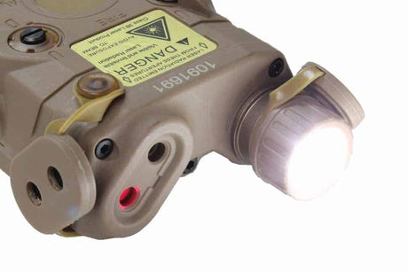 FMA PEQ LA5 LED White Light + Red Laser With IR Dark Earth