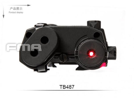 FMA PEQ 15 LA-5 Battery Case + Red Laser Black-Socom Tactical Airsoft