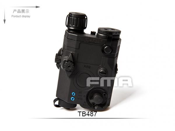 FMA PEQ 15 LA-5 Battery Case + Red Laser Black