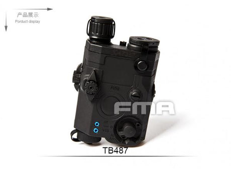 FMA PEQ 15 LA-5 Battery Case + Red Laser Black-Socom Tactical Airsoft