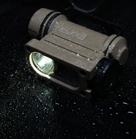 FMA Rattler Compact II Hands Free Light Black / Dark Earth-FMA Tactical Gear-Socom Tactical Airsoft