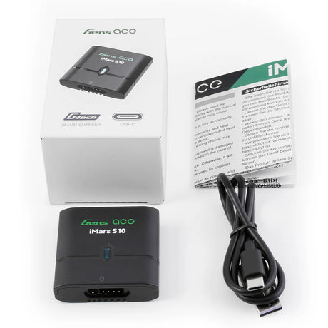 Gens ace iMars S10 G-Tech Portable Airsoft Lipo Charger (USB-C)-Gens Ace-Socom Tactical Airsoft