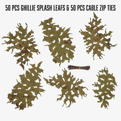 KMCS Ghillie Splash Leafs - 100g Pack (various Colours)-Socom Tactical Airsoft
