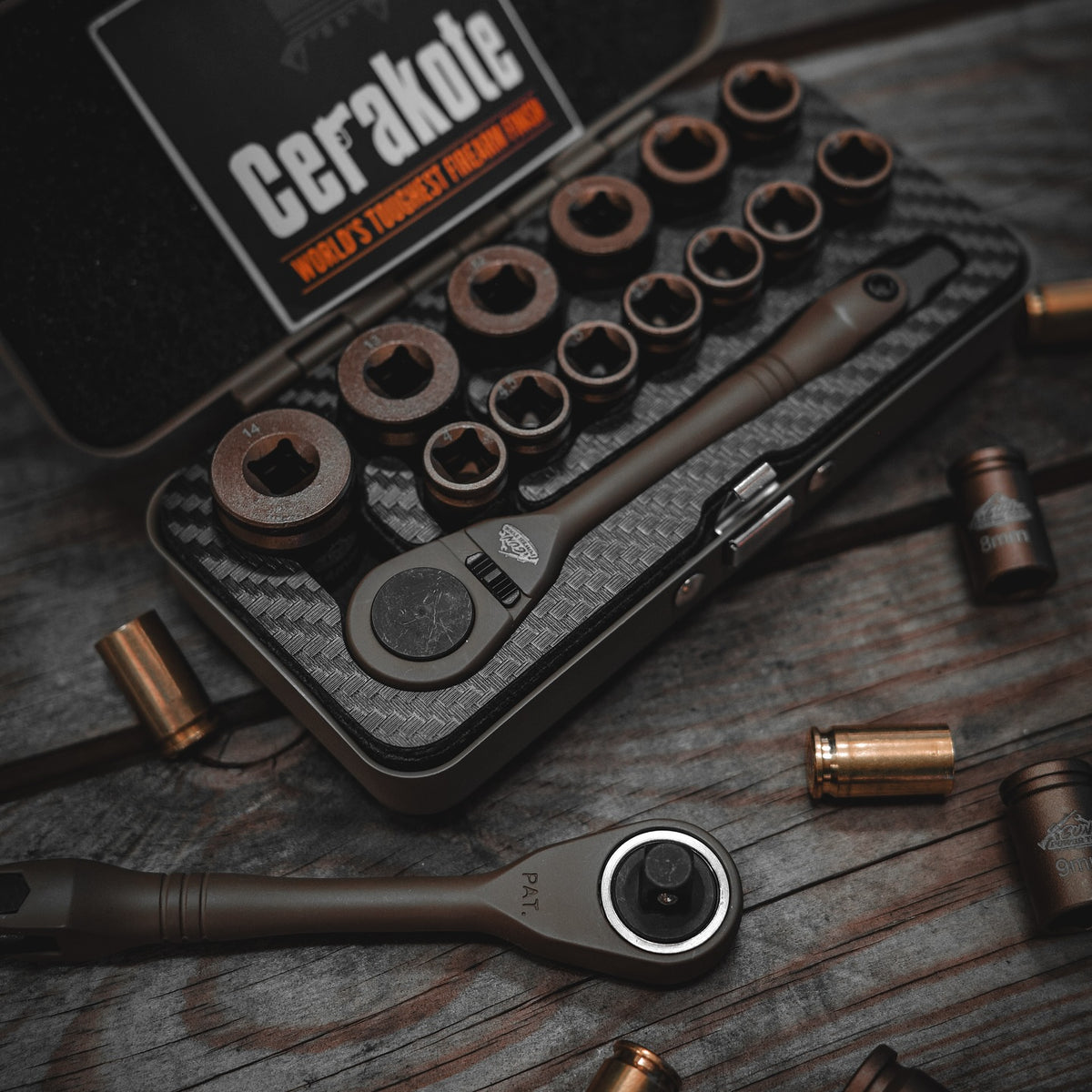 GPT 14 Piece Shell Ratchet Socket Set Airsoft Tool Kit – Socom Tactical ...