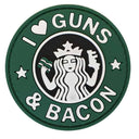 I Love Guns & Bacon Patch-The Patch Board-Socom Tactical Airsoft