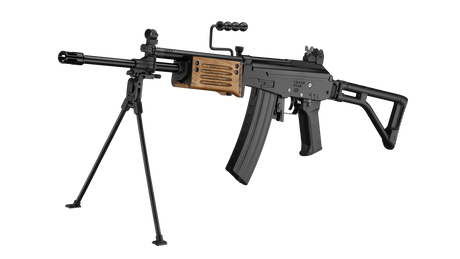 ICS Galil TOD ARM Folding Stock with Wood style Grips