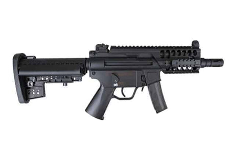 JG MP5K with m4 stock and rails JG206