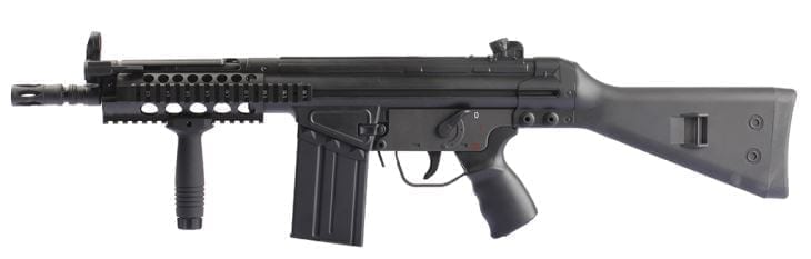 JG T3 / G3 CQB with RIS and solid stock-Jing Gong JG works-Socom Tactical Airsoft