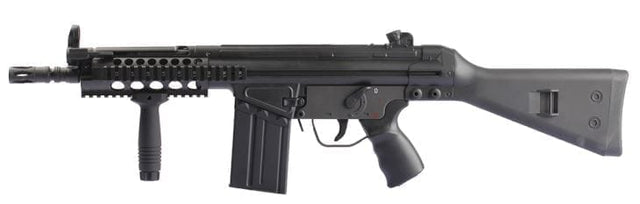 JG T3 / G3 CQB with RIS and solid stock-Jing Gong JG works-Socom Tactical Airsoft