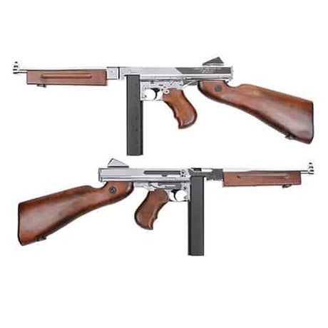 King Arms M1A1 Thompson Grand Special (Silver)