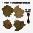 KMCS Ghillie Leafs (Various Colours)-Kicking Mustang Concealment System-Socom Tactical Airsoft
