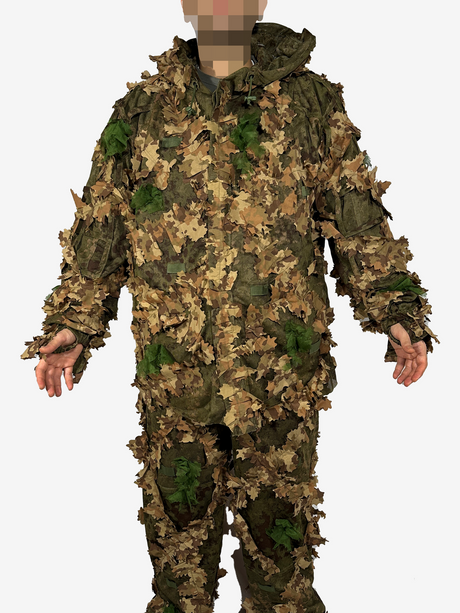 KMCS Ghillie Suit Next Gen Brown-Kicking Mustang Concealment System-Socom Tactical Airsoft