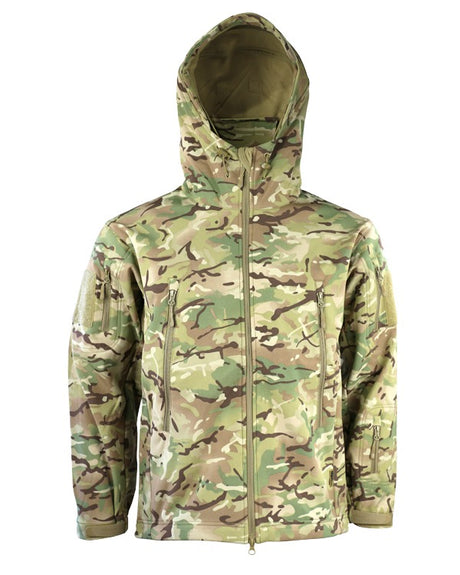 Kombat Patriot Soft Shell Jacket With Hood-Kombat UK-Socom Tactical Airsoft