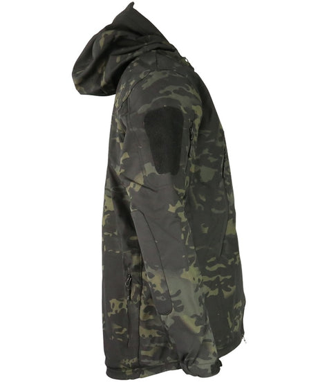 Kombat Patriot Soft Shell Jacket With Hood-Kombat UK-Socom Tactical Airsoft