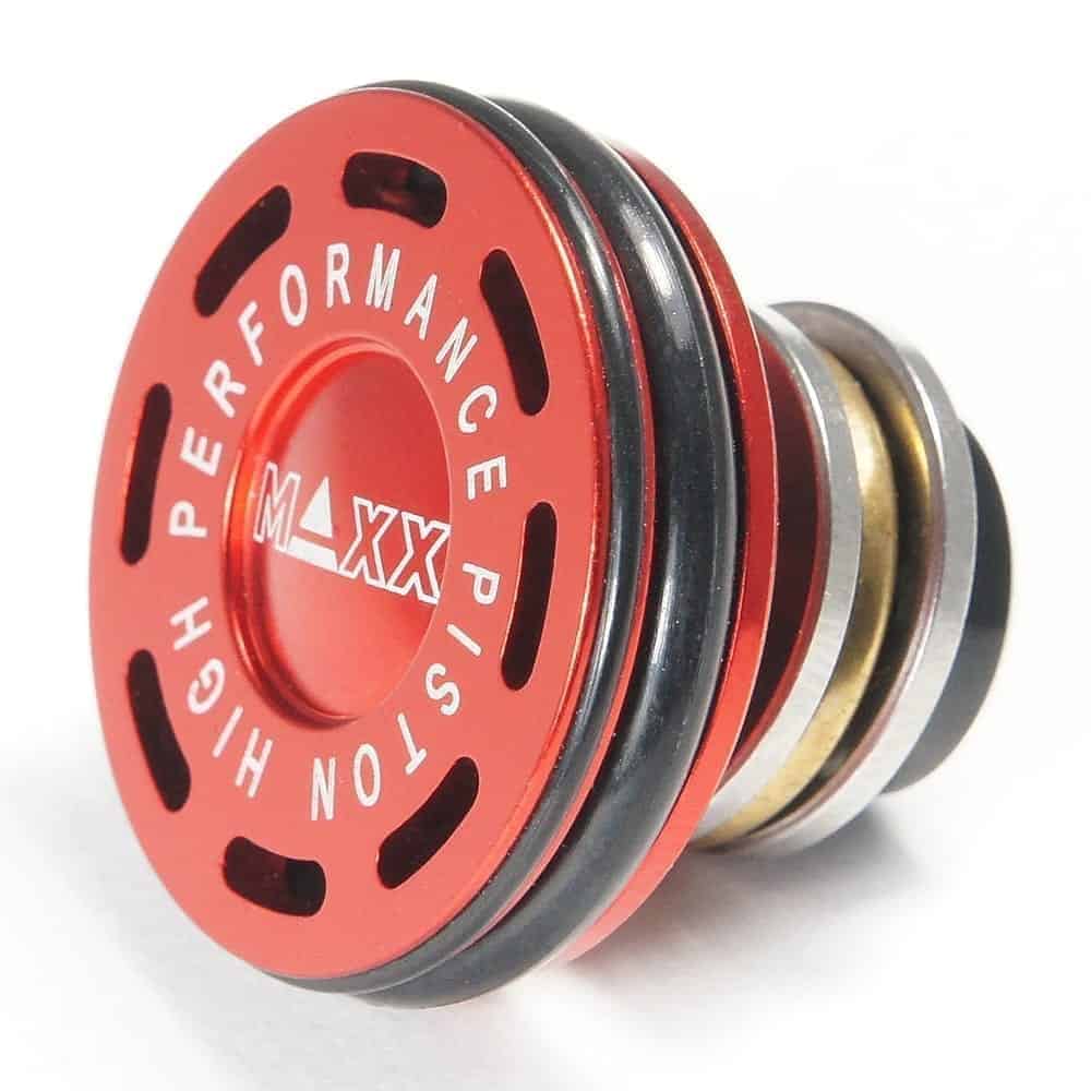 MAXX Model CNC Aluminum Double O-Ring Ball Bearing AEG Piston Head-MAXX Model-Socom Tactical Airsoft