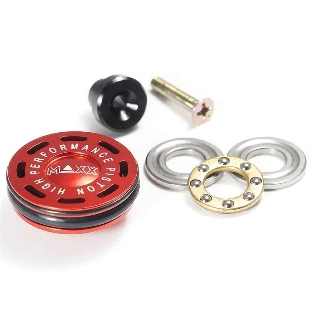 MAXX Model CNC Aluminum Double O-Ring Ball Bearing AEG Piston Head-MAXX Model-Socom Tactical Airsoft