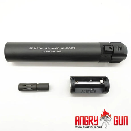 ANGRY GUN MP7 QD Tracer Barrel Extension ( Marui )-Socom Tactical Airsoft