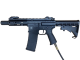 Poseidon Punisher+ QRF HPA airsoft rifle with Polarstar Jack engine in black