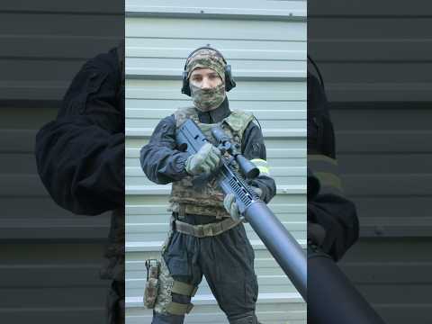 Silverback VKS "Vykhlop" Sniper Rifle Special Purpose Silent Rifle - Black