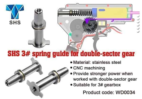 SHS V3 Dual Sector gear spring guide-SHS Airsoft Parts-Socom Tactical Airsoft
