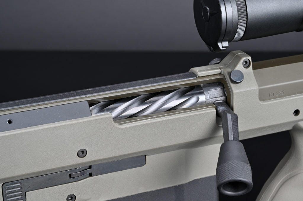 ★超堅牢！TNT　Silverback SRS シリーズ対応　強化炭素鋼ボルト★ Silverback SRS Twisted Stainless Steel Cylinder – Socom Tactical