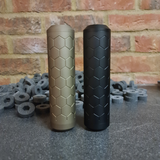 Sniper Mechanics HEXX suppressor XL (Black / FDE)-Sniper Mechanic-Socom Tactical Airsoft