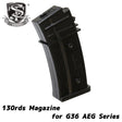 S&T G36 Mid Cap Magazine (130 Rounds)-S&amp;T-Socom Tactical Airsoft