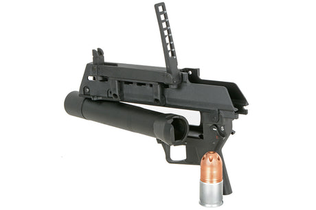 S&T German Grenade Launcher For G36 - Black-S&T-Socom Tactical Airsoft