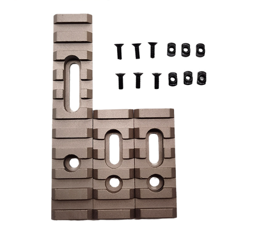 Tak Tak MOE Metal Rail Set for M-LOK (Various Colours)-Tak Tak-Socom Tactical Airsoft