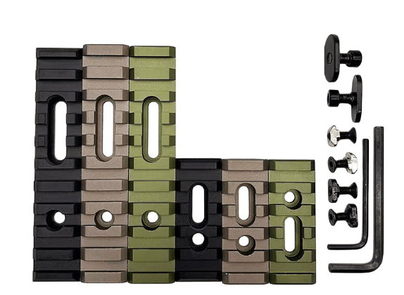 Tak Tak MOE Metal Rail Set for M-LOK (Various Colours)-Tak Tak-Socom Tactical Airsoft