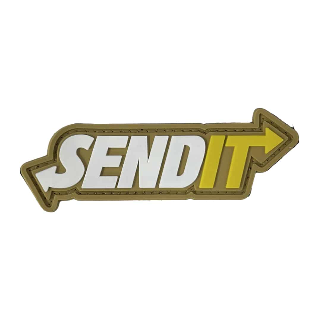 The Patch Board Send It Patch (Various Colours) – Socom Tactical Airsoft