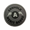 TPB Asshole Merit Badge Patch-The Patch Board-Socom Tactical Airsoft