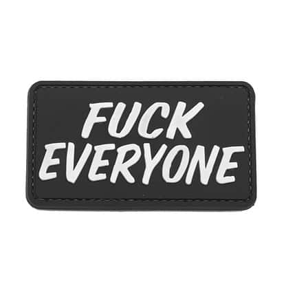 TPB F*** Everyone PVC Patch-The Patch Board-Socom Tactical Airsoft