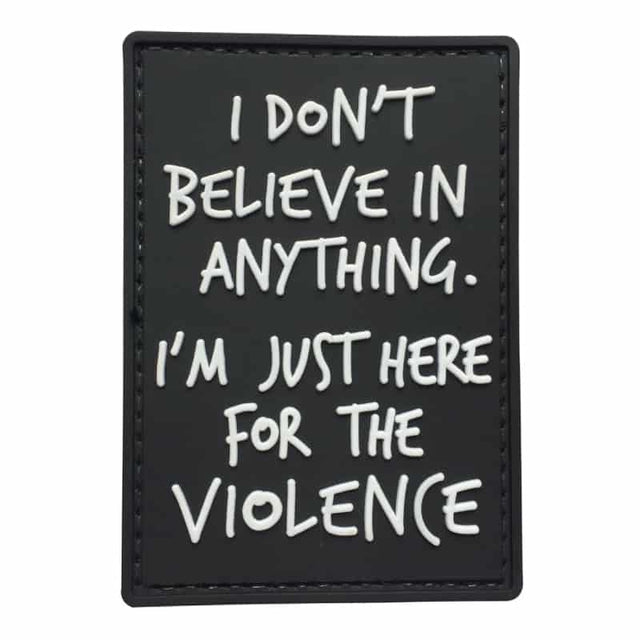 TPB I Don't Believe In Anything Patch-The Patch Board-Socom Tactical Airsoft