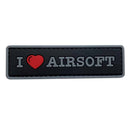 TPB I Love Airsoft Patch-The Patch Board-Socom Tactical Airsoft