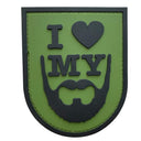 TPB I Love My Beard Patch-The Patch Board-Socom Tactical Airsoft
