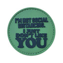 TPB I'm Not Social Distancing, I Just Don't Like You Patch-The Patch Board-Socom Tactical Airsoft