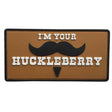 TPB I'm your Huckleberry Moustache Patch-The Patch Board-Socom Tactical Airsoft
