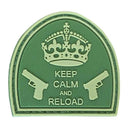 TPB Keep Calm And Reload Patch-The Patch Board-Socom Tactical Airsoft