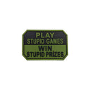 TPB Play Stupid Games, Win Stupid Prizes Patch-The Patch Board-Socom Tactical Airsoft