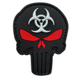 TPB Punisher Skull Biohazard Patch-The Patch Board-Socom Tactical Airsoft