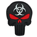 TPB Punisher Skull Biohazard Patch-The Patch Board-Socom Tactical Airsoft