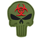 TPB Punisher Skull Biohazard Patch-The Patch Board-Socom Tactical Airsoft