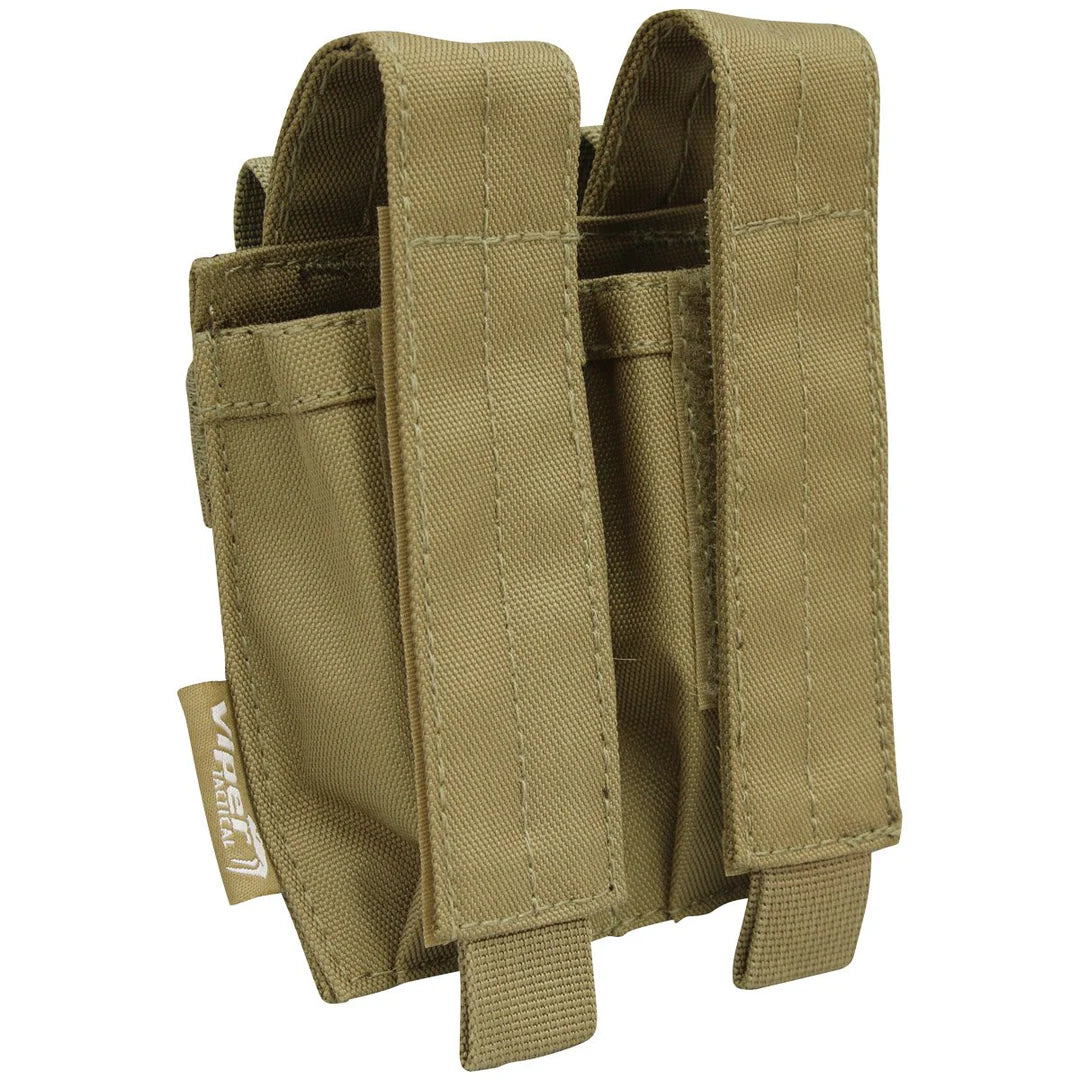 Viper Tactical Double Pistol Mag Pouch (Various Colours)-Viper Tactical-Socom Tactical Airsoft